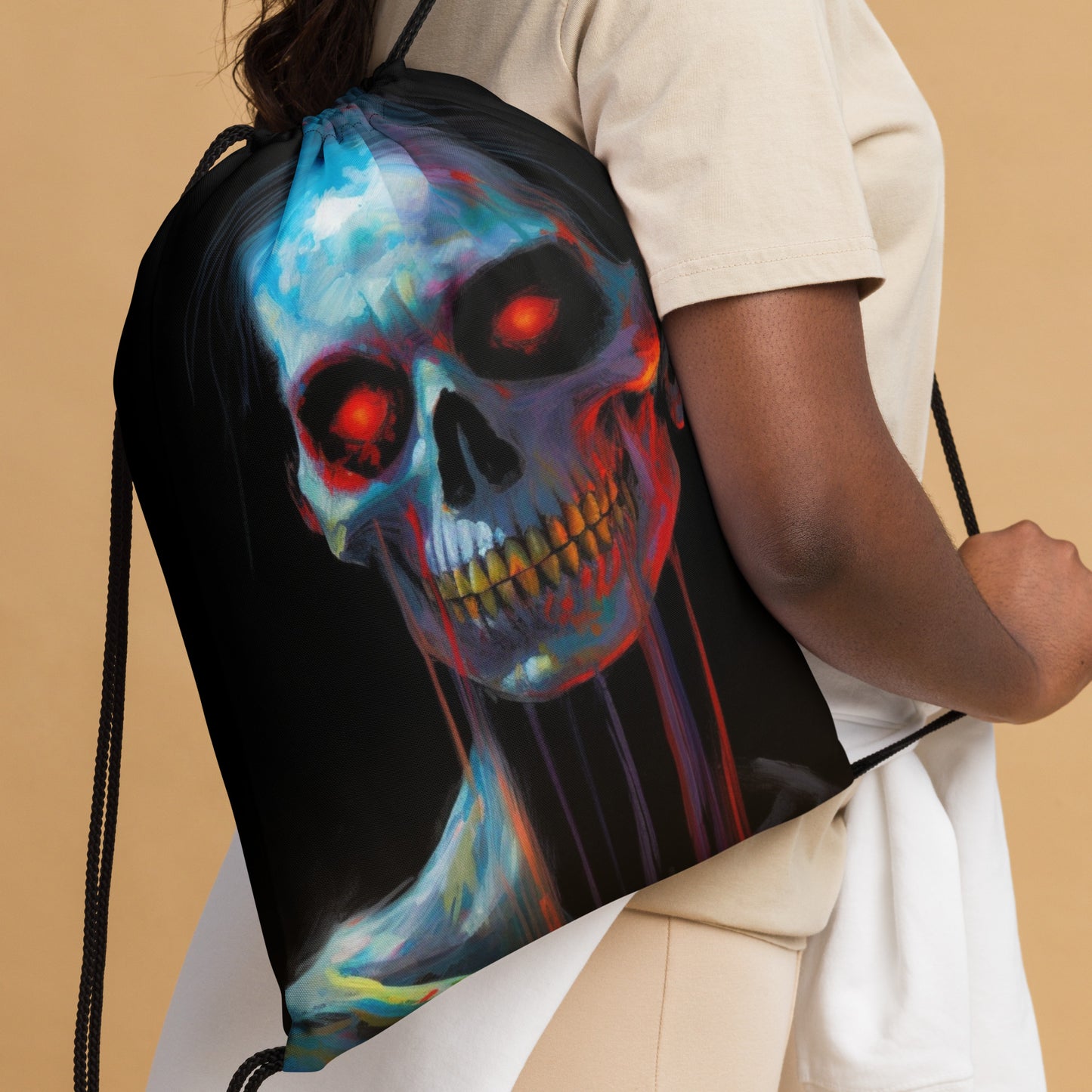 Esmeralda Drawstring Backpack Thirty Two