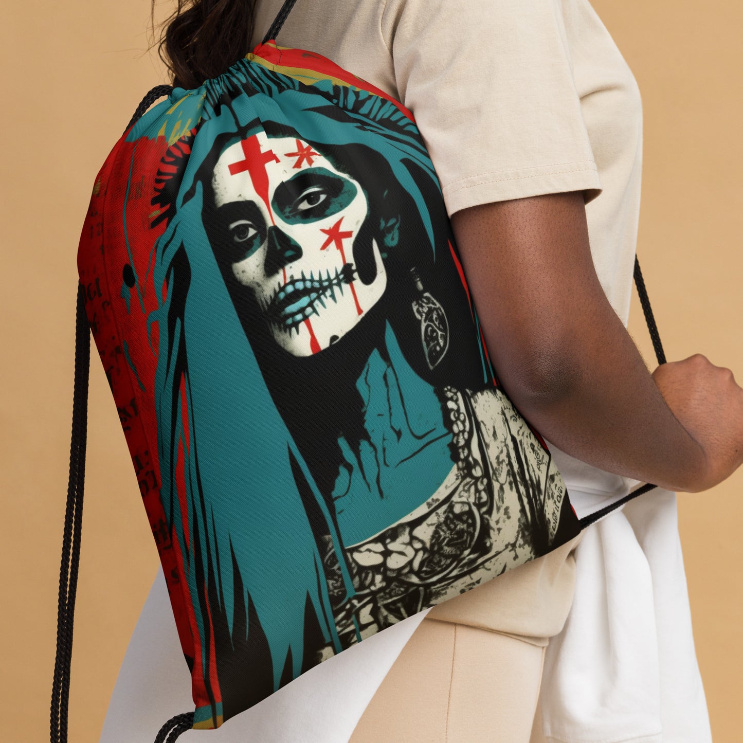 Esmeralda Drawstring Backpack Thirty Five