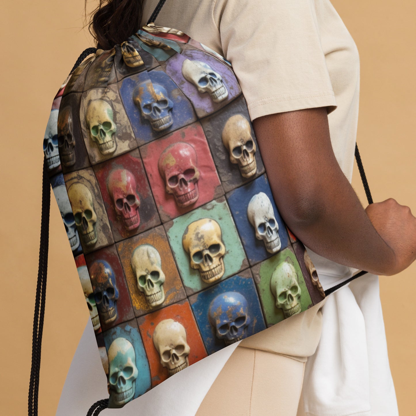 Esmeralda Drawstring Backpack Thirty Nine