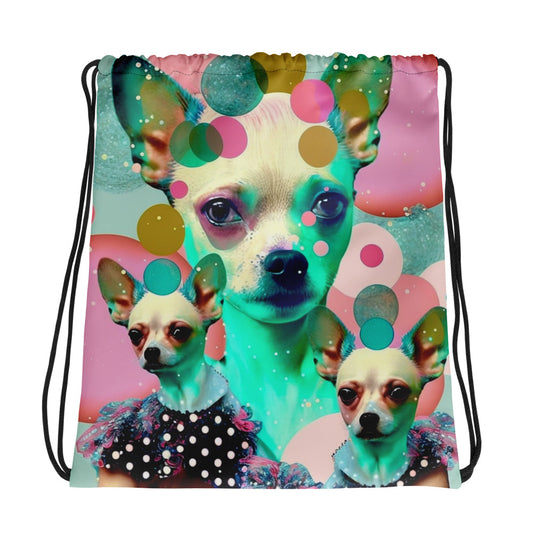 Esmeralda Drawstring Backpack Eight