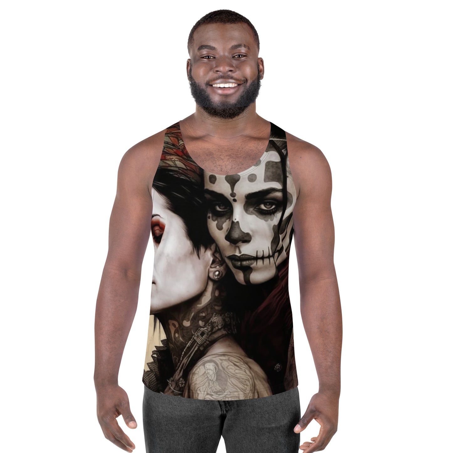 Esmeralda Unisex Tank Top Bonus Four